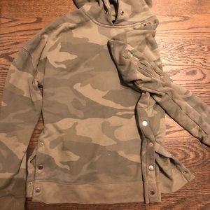 Abercrombie and Fitch camo hoodie
